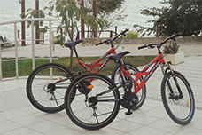 Mise à disposition de vélos à l'hôtel
